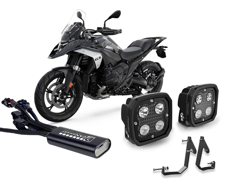 Feux Denali Kit d'éclairage D4 LED 10W - avec Contrôleur CANsmart GEN II et support de phare