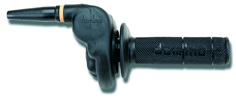 Poignée de gaz Domino HR Cross avec revêtement