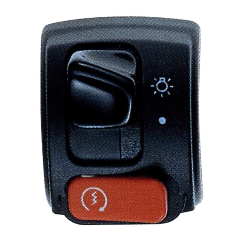 Commodo électrique Domino gamme 2B droit