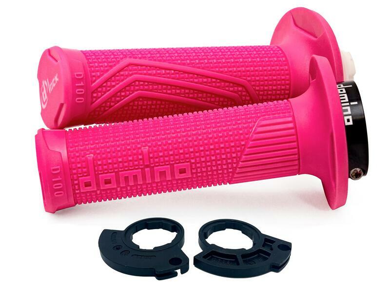 Poignées de guidon Domino Lock bague monocâble