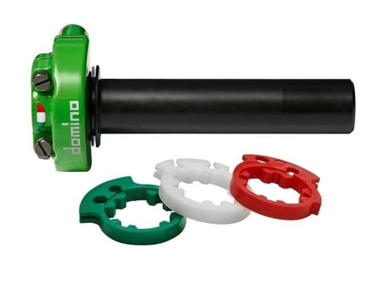 Poignée de gaz Domino courte série Racing XM2