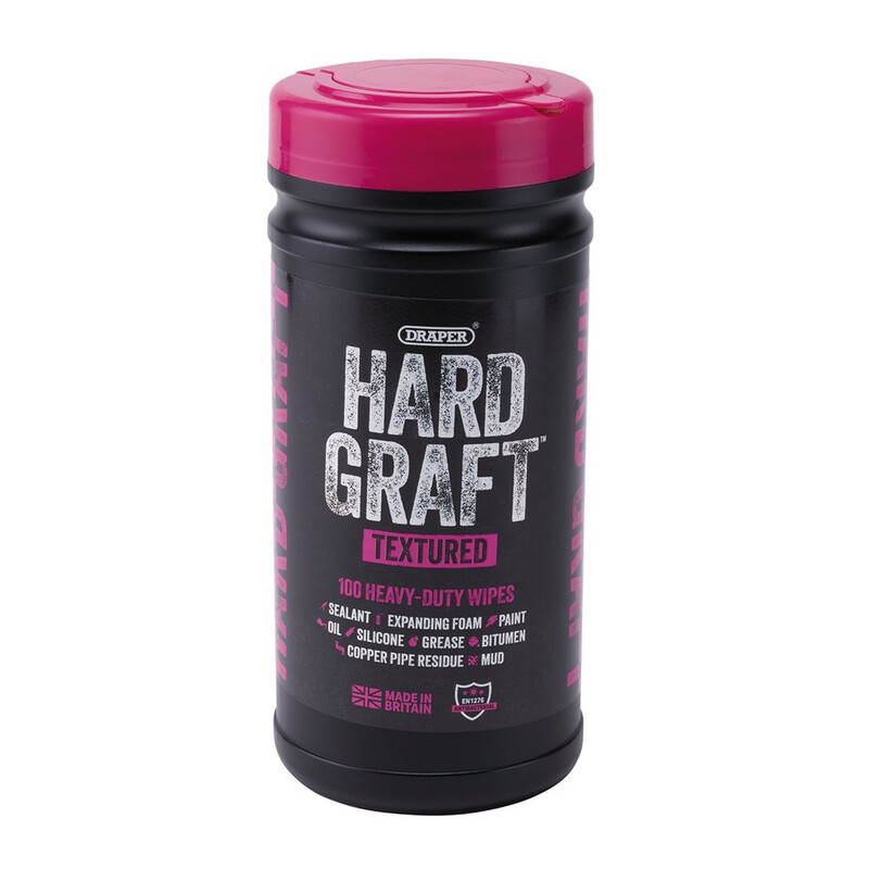 Lingettes Draper texturées Hard Graft pot 100