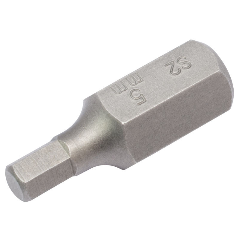 Embout de rechange outil Draper rechange 6 pans 5mm - longueur 30mm