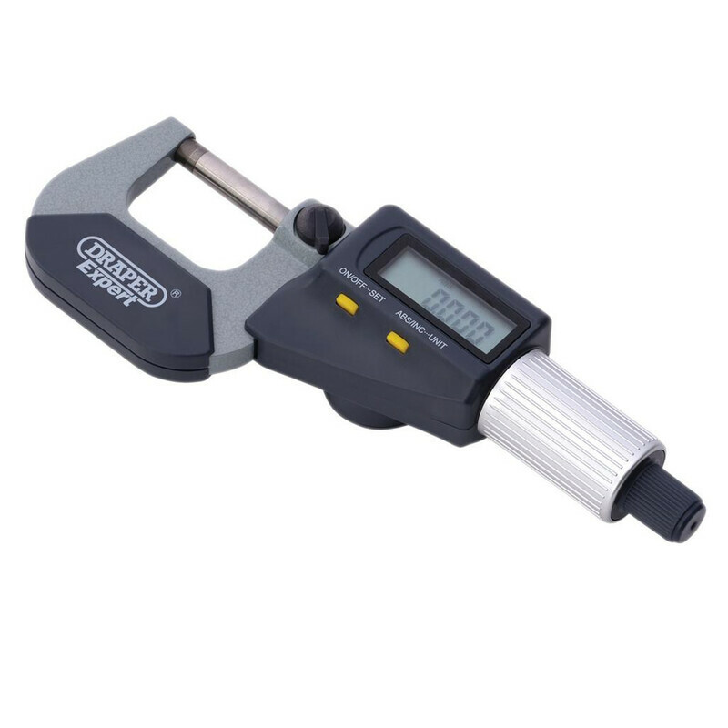 Micromètre Draper Micromètre externe numérique Expert - 0 25 mm