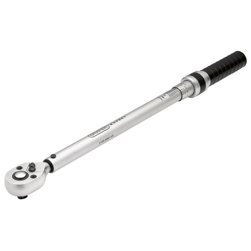 Clé dynamométrique Draper cliquet Expert - 1/2" 40 - 200 Nm