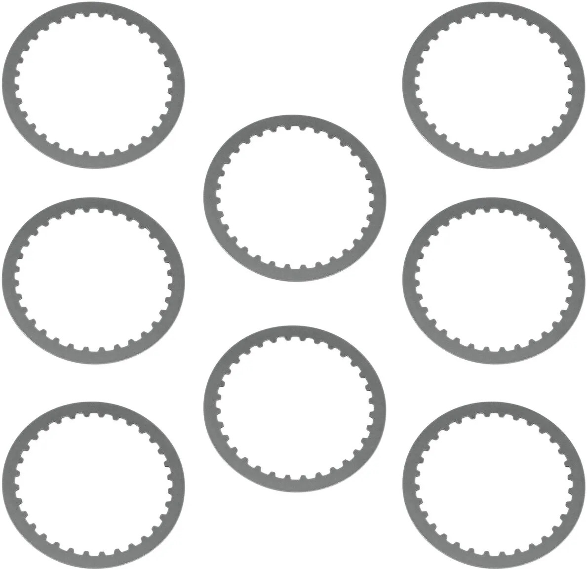 Kit disques lisses DP Brakes Ensemble plaques transmission Série