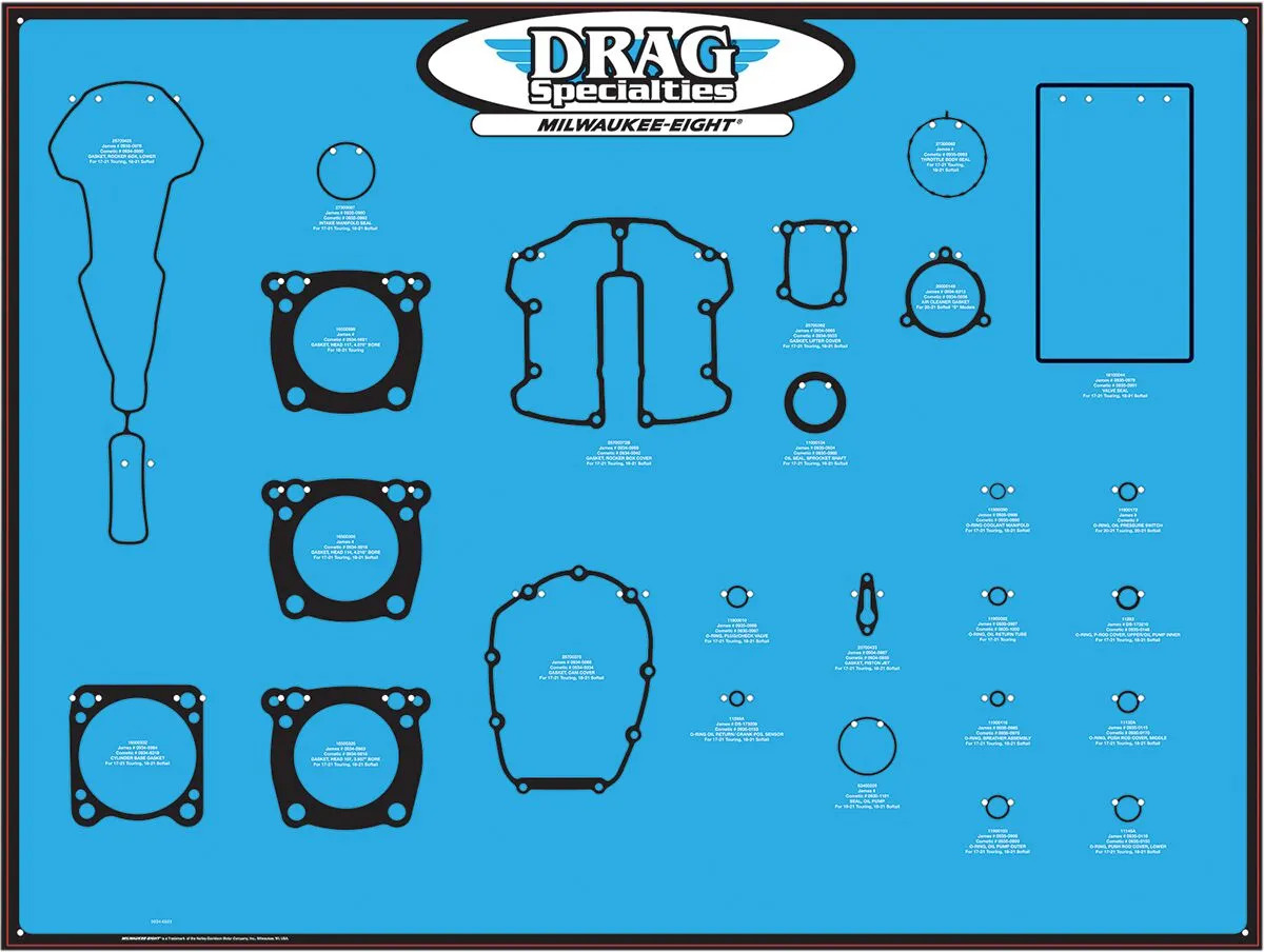 Joint haut moteur Drag Specialties culasse