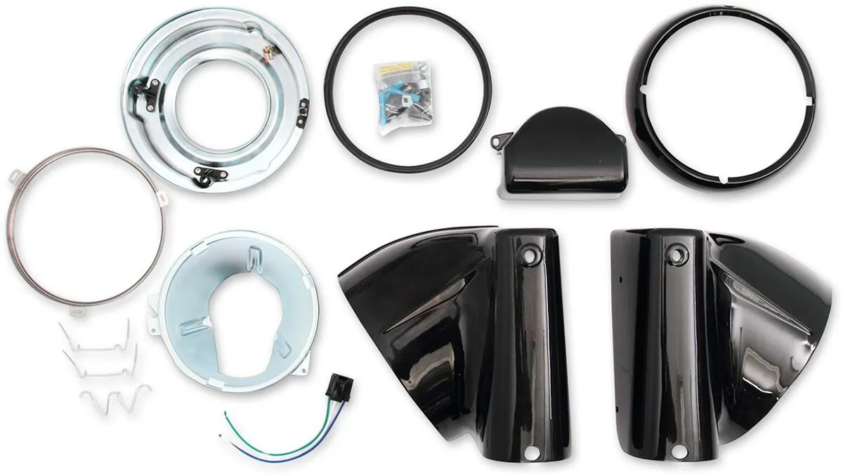 Kit nacelle de phare Drag Specialties Carcasse
