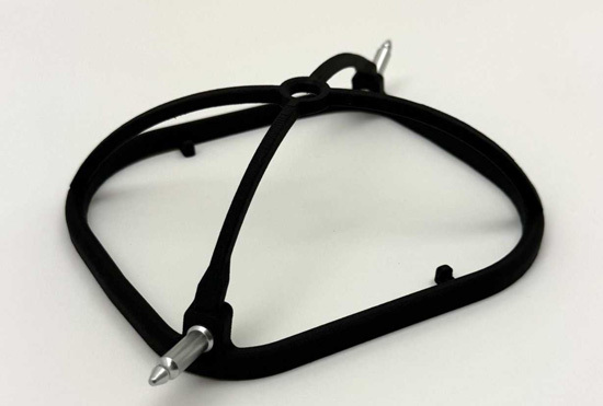 Air filter cage DT 1 carbon - Airpower Kit
