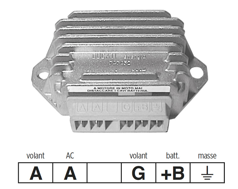 Voltage regulator Ducati Energia 348450