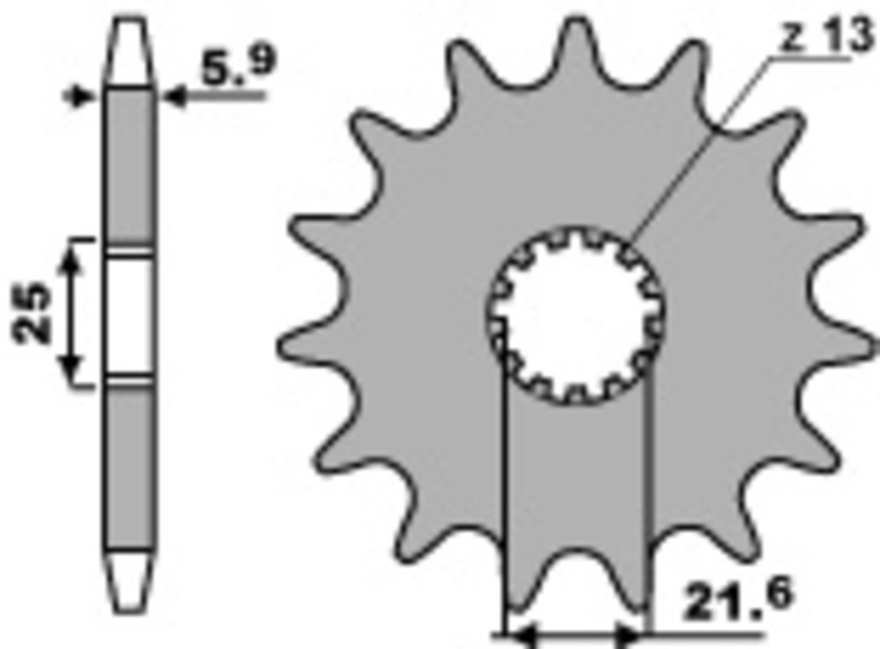 Kit chaine EK CHAIN PBR 520M3 14/48 - 100 couronne ultra - light