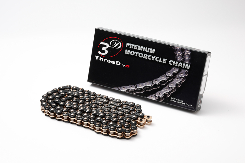 Chain EK CHAIN 520 Z 3D - Qx2 joints - Rivet attachment ring