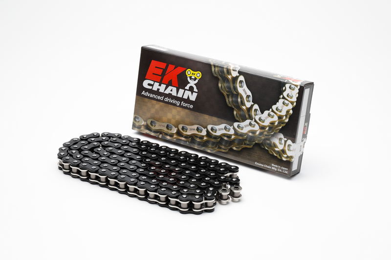 Chaîne EK CHAIN 520 MVXZ2 - Joints Qx - Ring attache à riveter