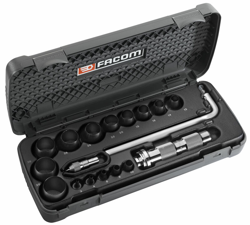 Boite à outils Facom Coffret emporte-pièces Ø3 à 30mm