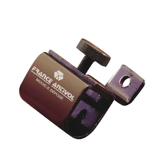 Support Antivol France Antivol U Vis horizontale patte double équerres