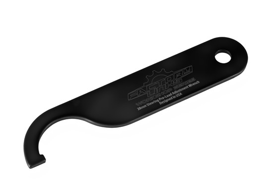 Clé amortisseur Factory Links réglage précharge 38 mm