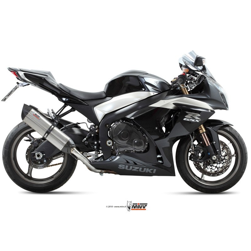 Silencieux Mivv Suono Acier (extrémité en carbone)