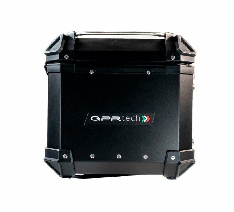 Top case GPR Tech Alu - support inclus - noir