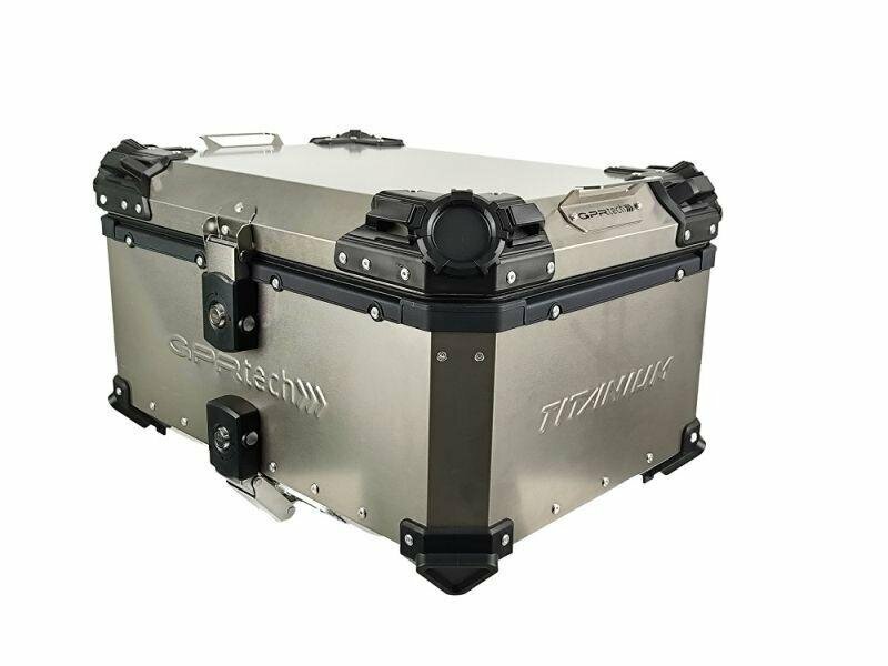 Top case GPR Tech ALPI-TECH Titane - Complet avec support - 55 litres