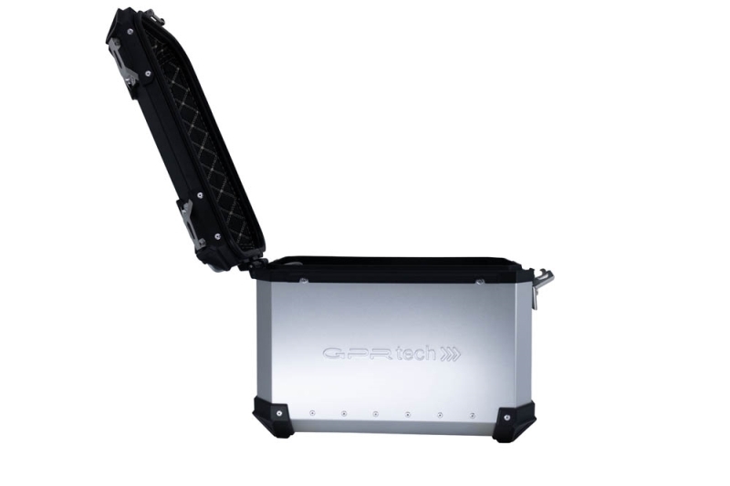 GPRTECH Valise GPR Tech Alu - la paire 38/38 L - Support inclus — argent