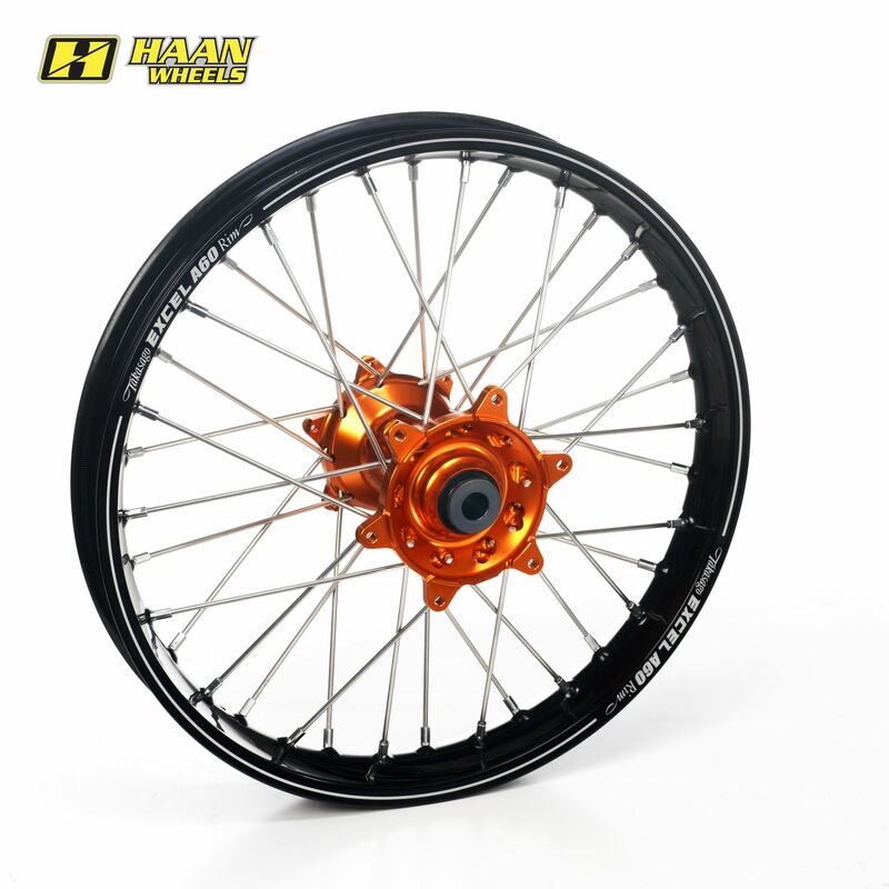 Roue Haan Wheels arrière complète A60 - 19x2,15x36T