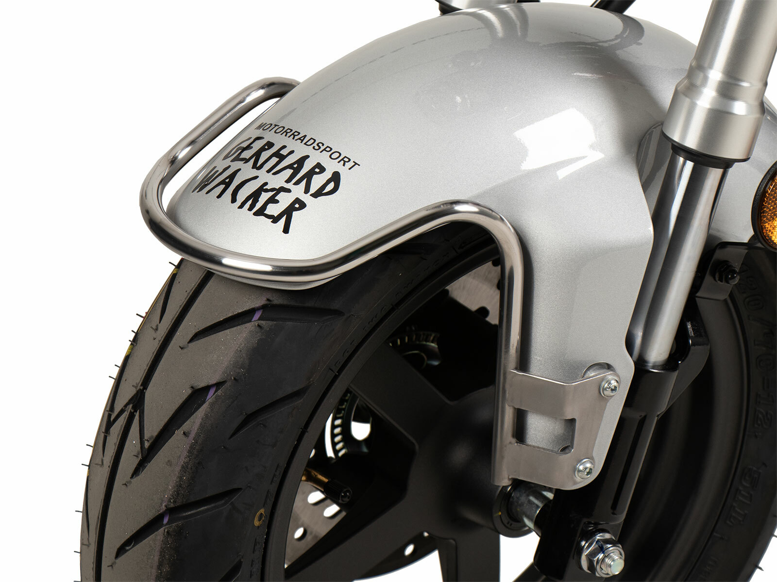 Garde boue Hepco & Becker - chrome