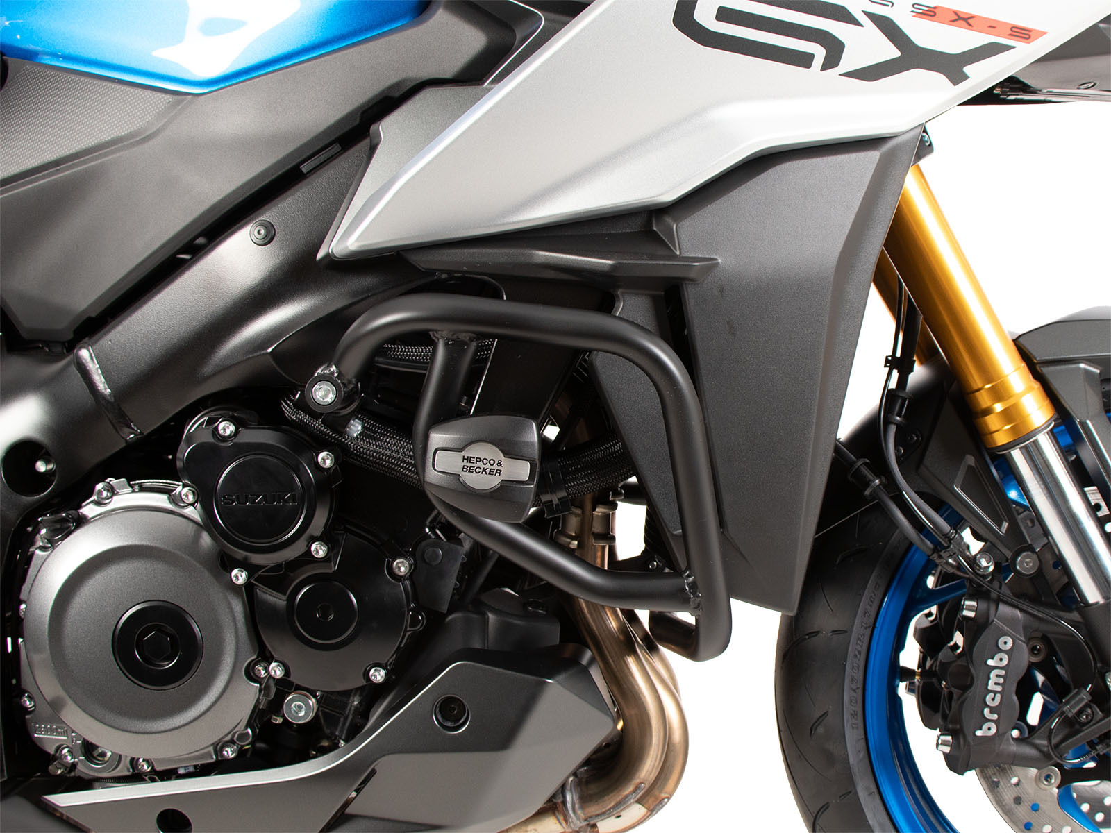 Pare-carter Hepco & Becker patin de protection - noir