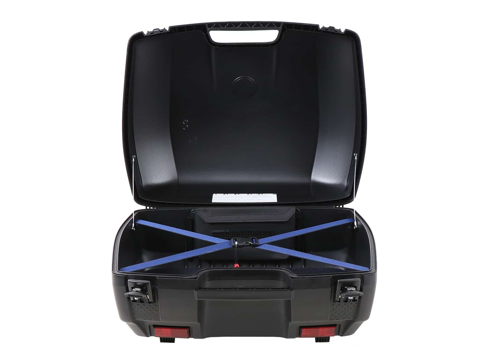 Top case Hepco & Becker Junior 55 - capot argentés - noir