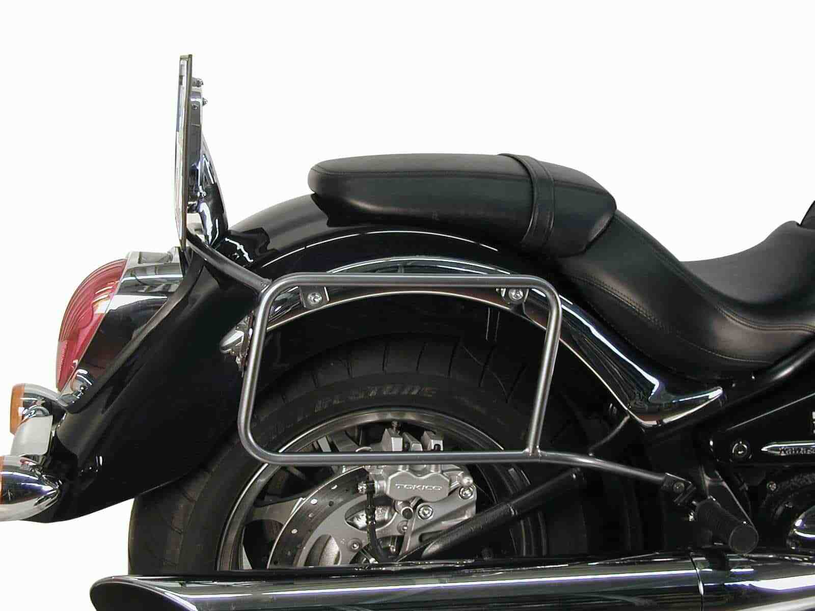 Support valises Hepco & Becker Tubulaire - chrome