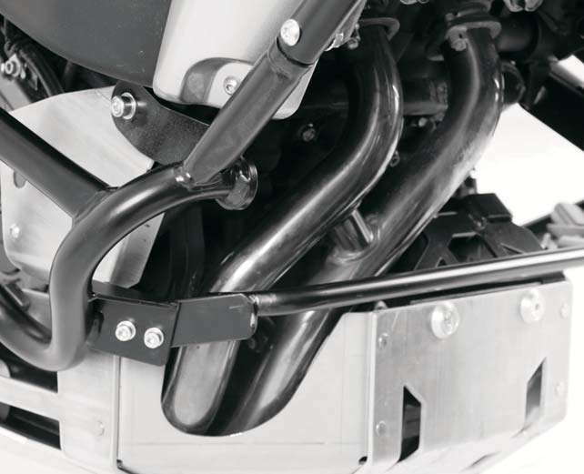 Pare-carter Hepco & Becker Kit d'adaptation pour montage avec sabot moteur d'origine - noir