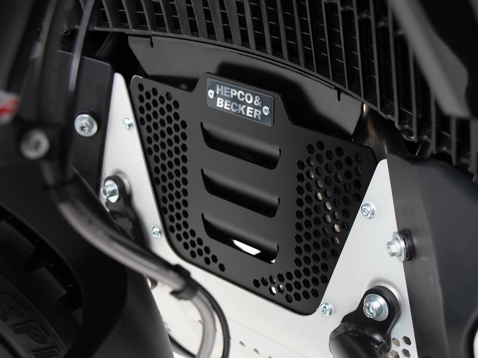 Pare-carter Hepco & Becker Plaques additionnelles pour crash bar - noir
