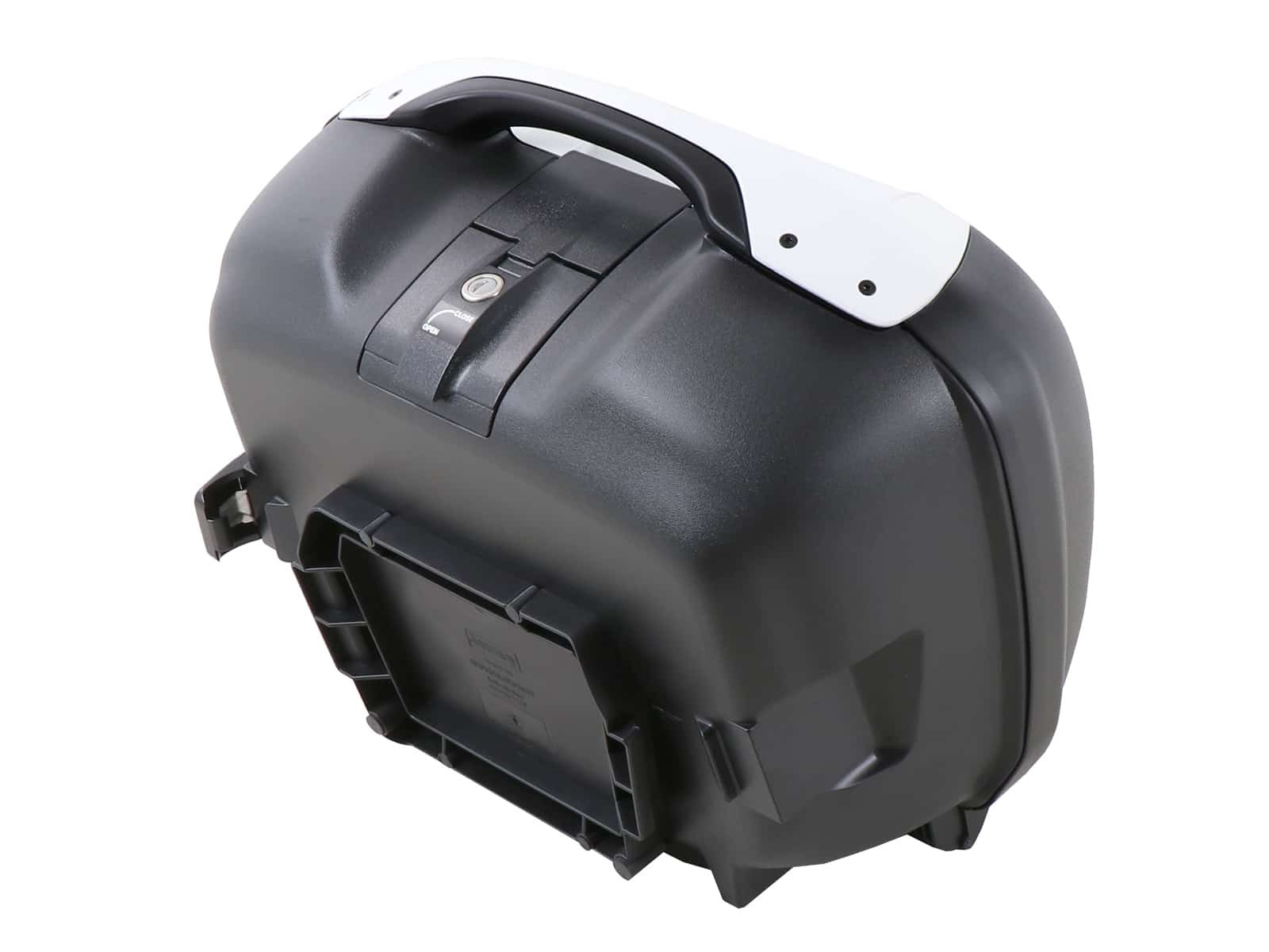 Valise Hepco & Becker Journey 42 - capot blanc (la paire) - noir