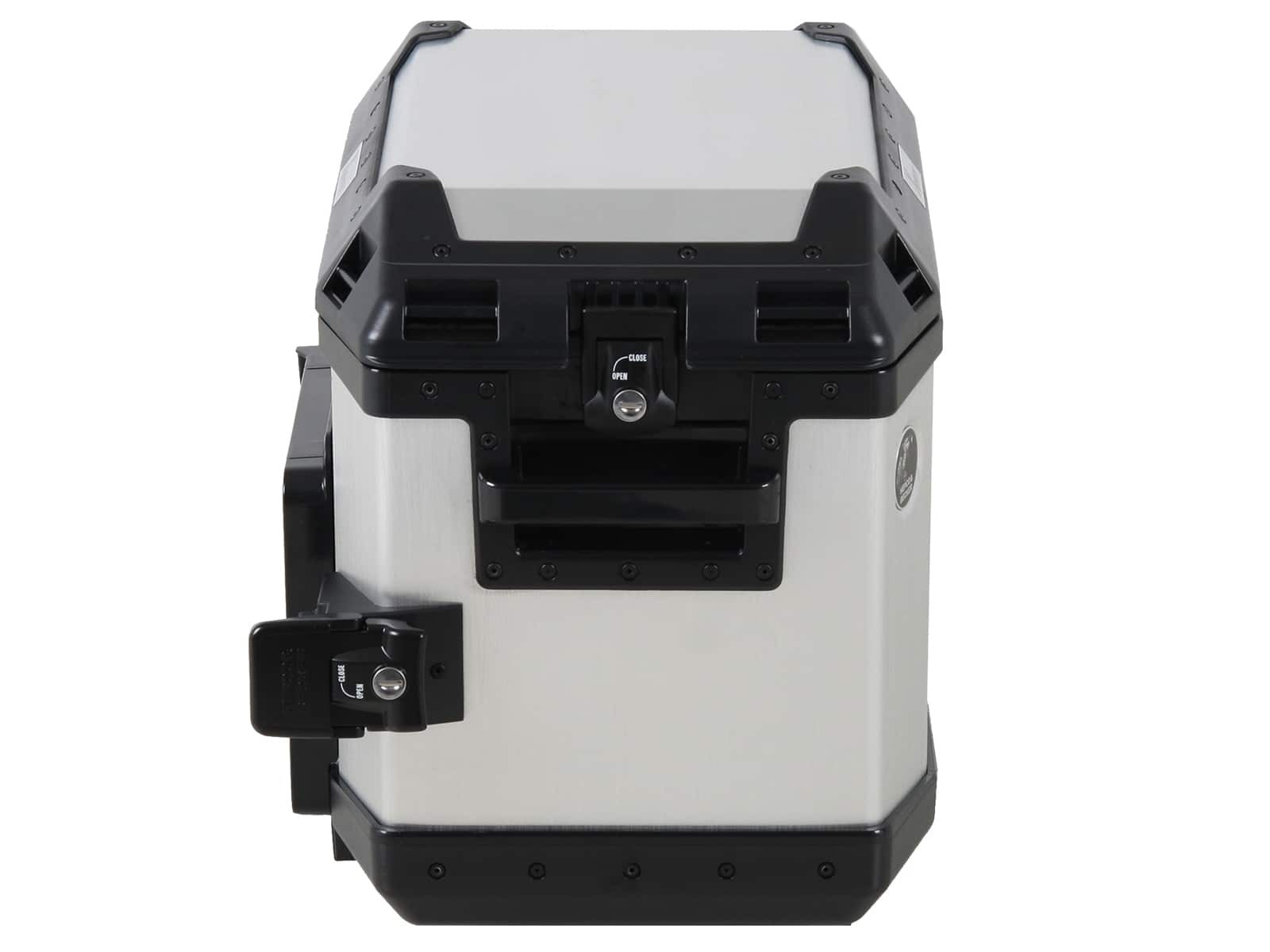 Valise Hepco & Becker Xplorer 40 droite - argent