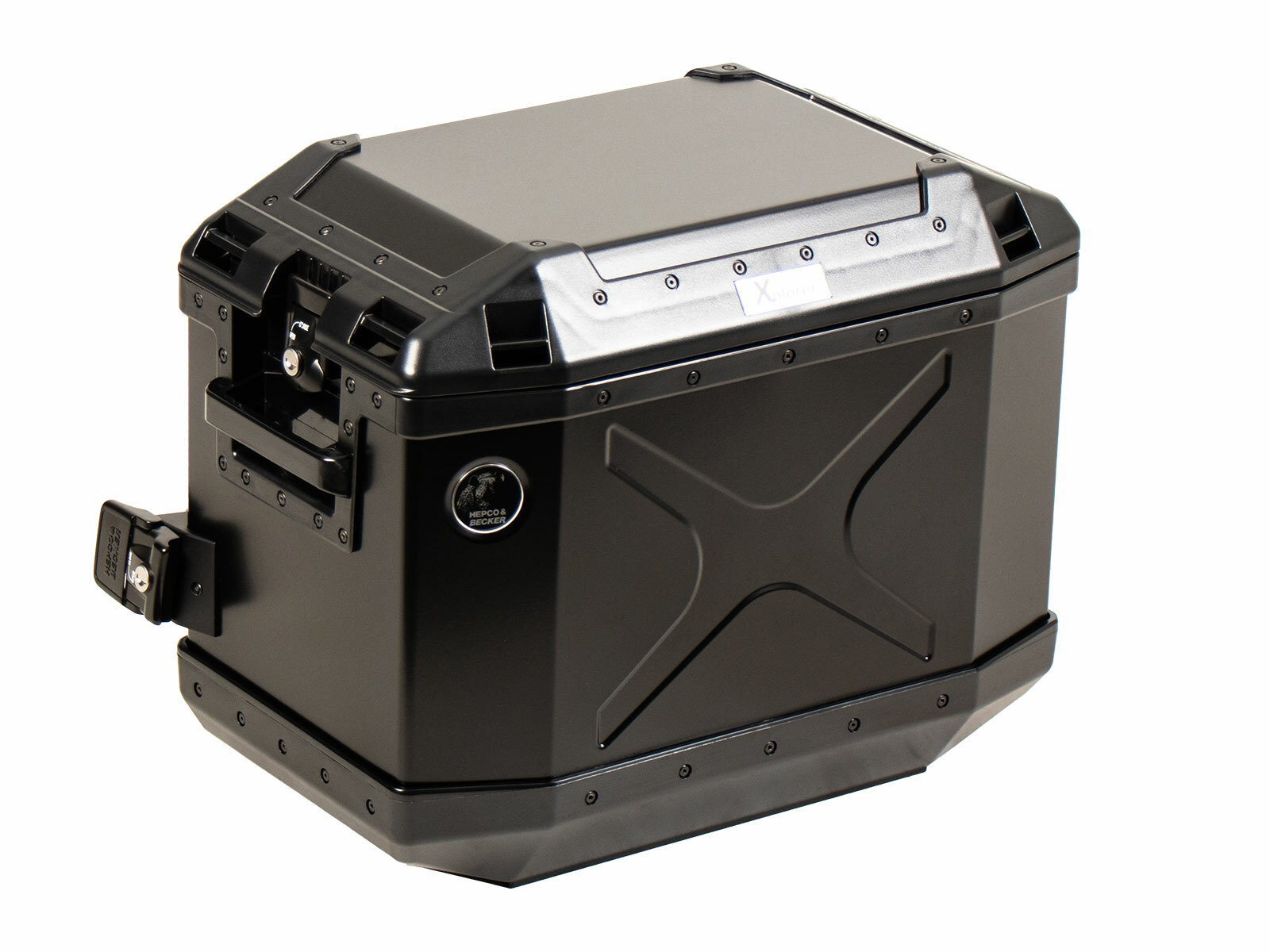 Valise Hepco & Becker Xplorer 40 droit pour support cutout - noir