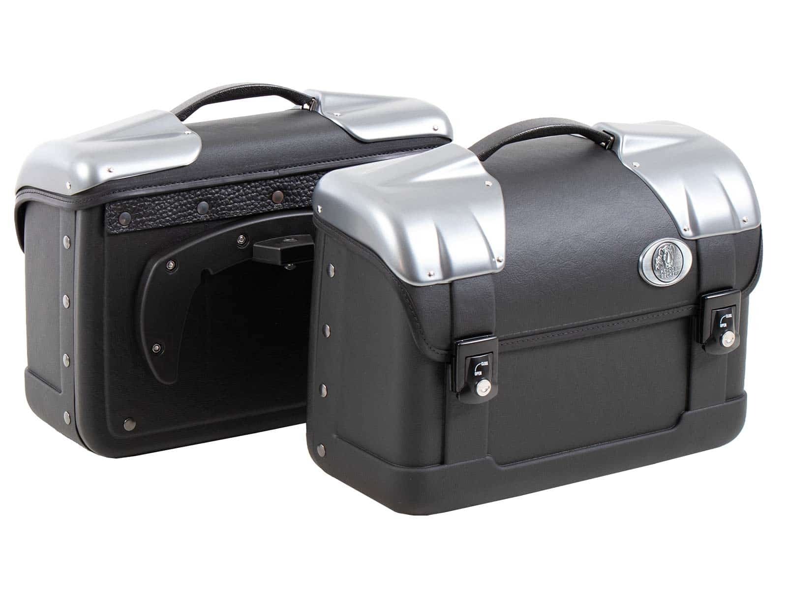 Valise Hepco & Becker Strayker pour support C-Bow (la paire) - noir