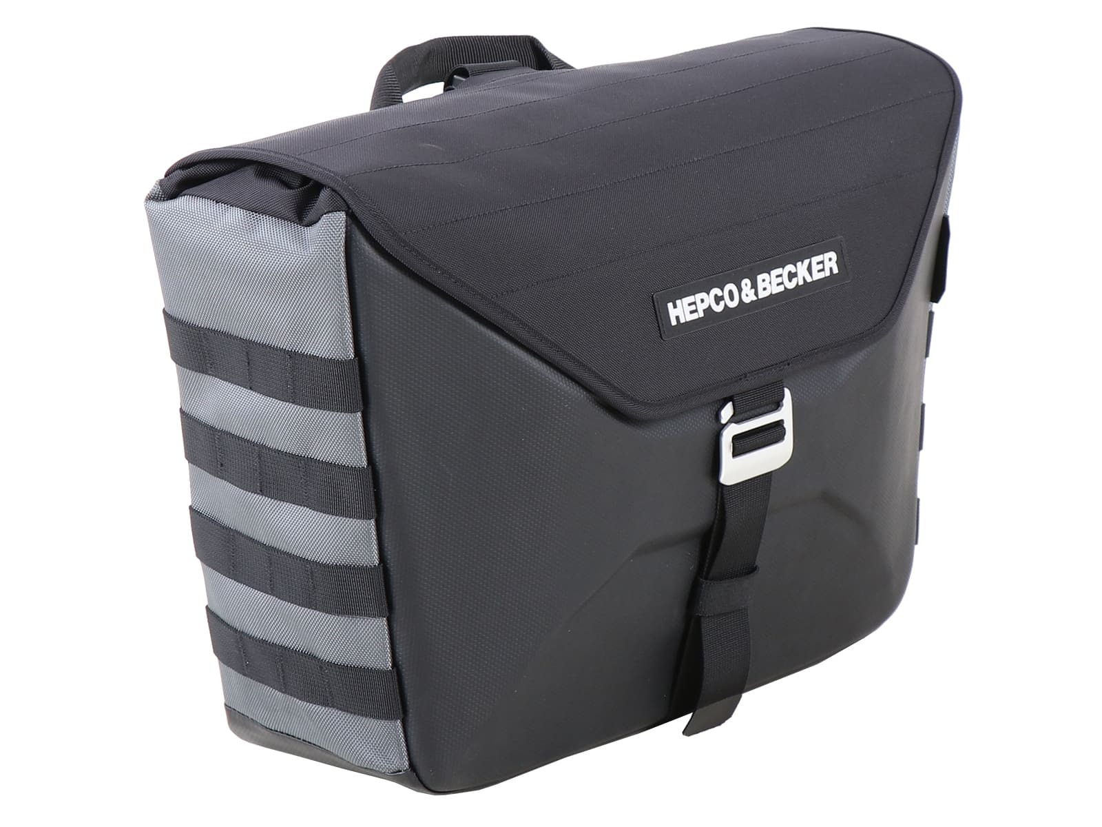 Sacoches cavalières Hepco & Becker Kit complet Xtravel pour support C-Bow - noir