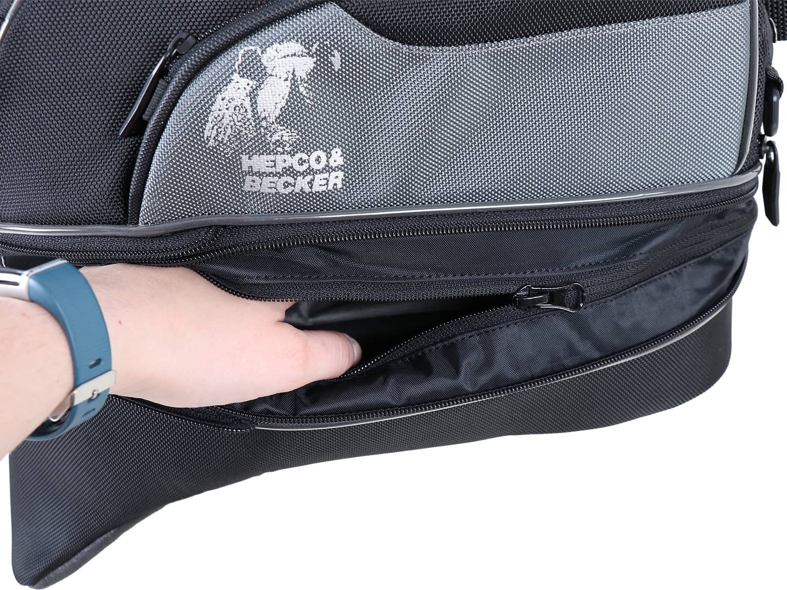 Sacoche réservoir Hepco & Becker Street Enduro M - noir