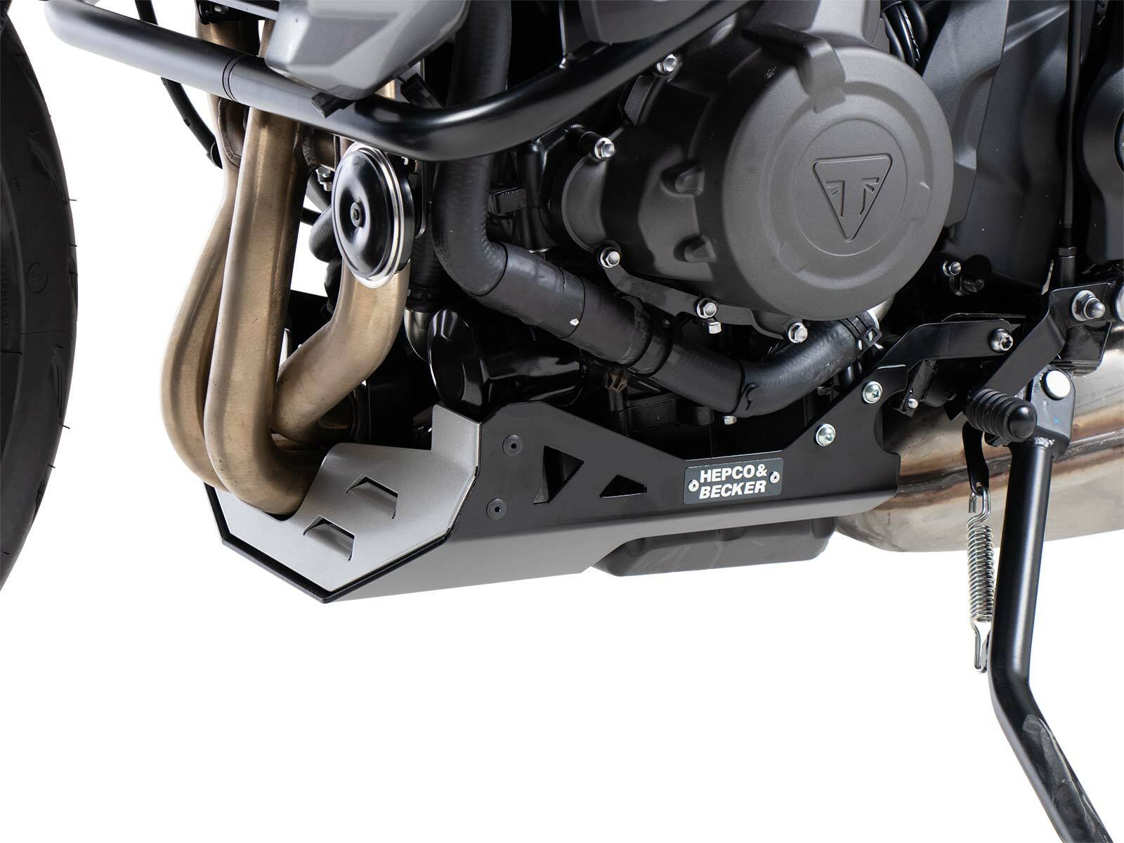 Sabot moteur Hepco & Becker - noir/argent