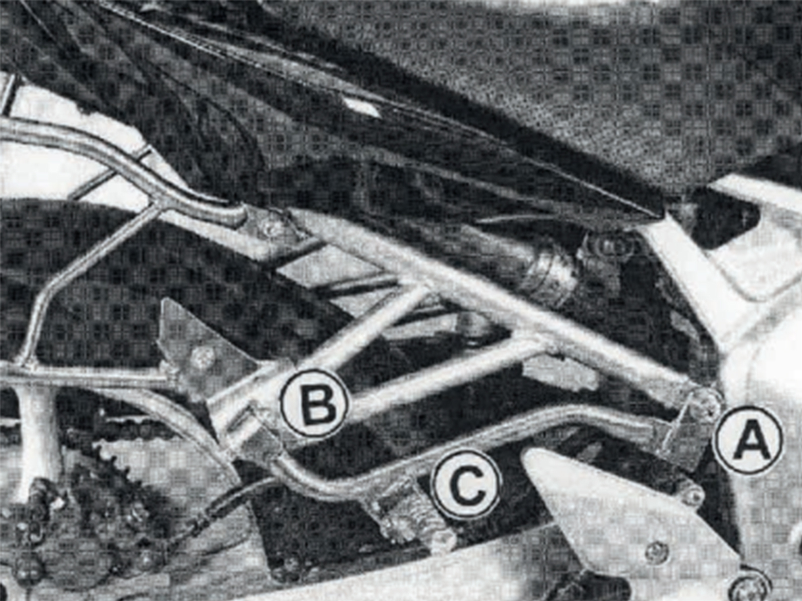 Repose-pieds Hepco & Becker Kit de rabaissement passager - argent