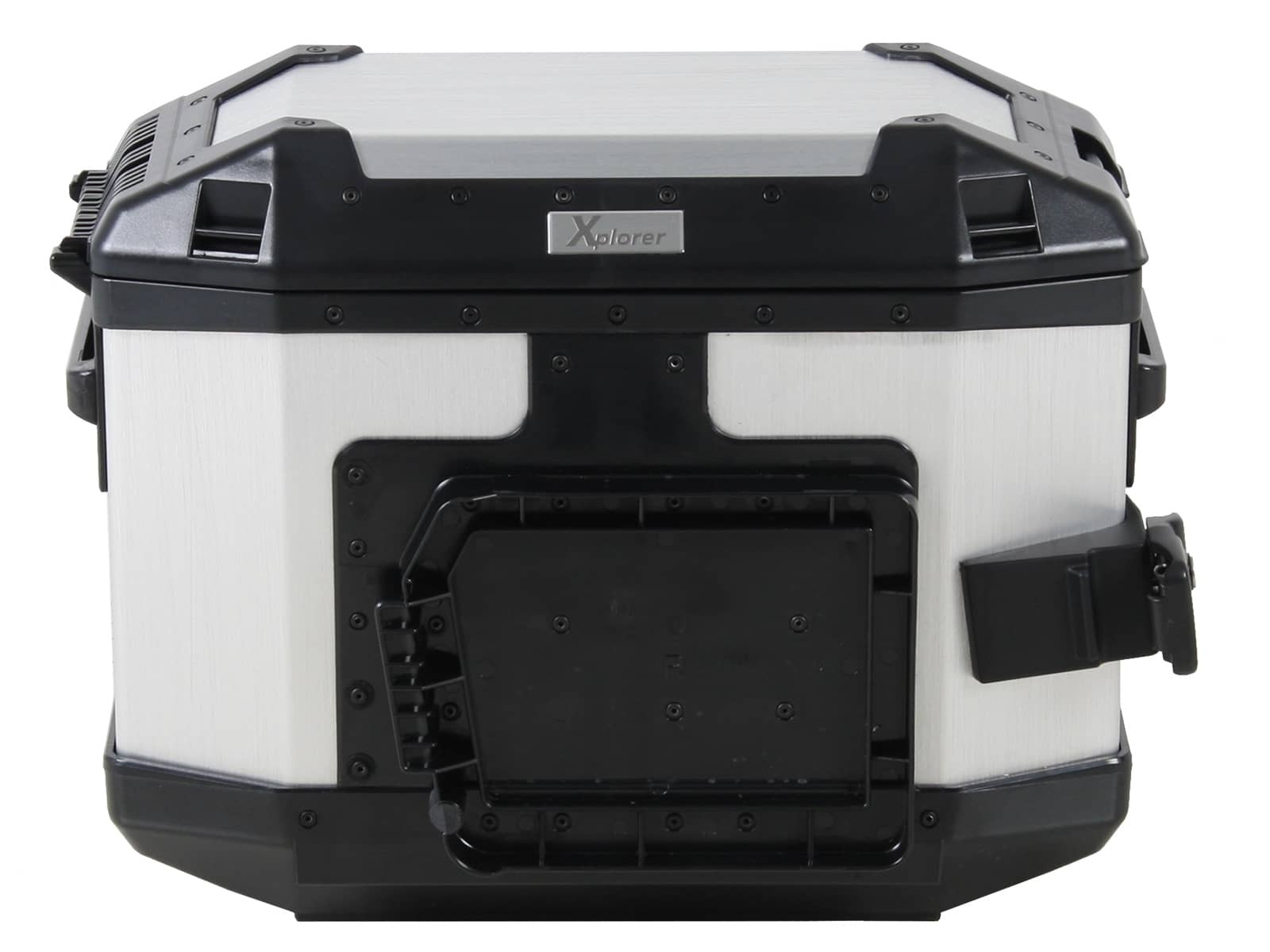 Valise Hepco & Becker Xplorer 30 droite - argent