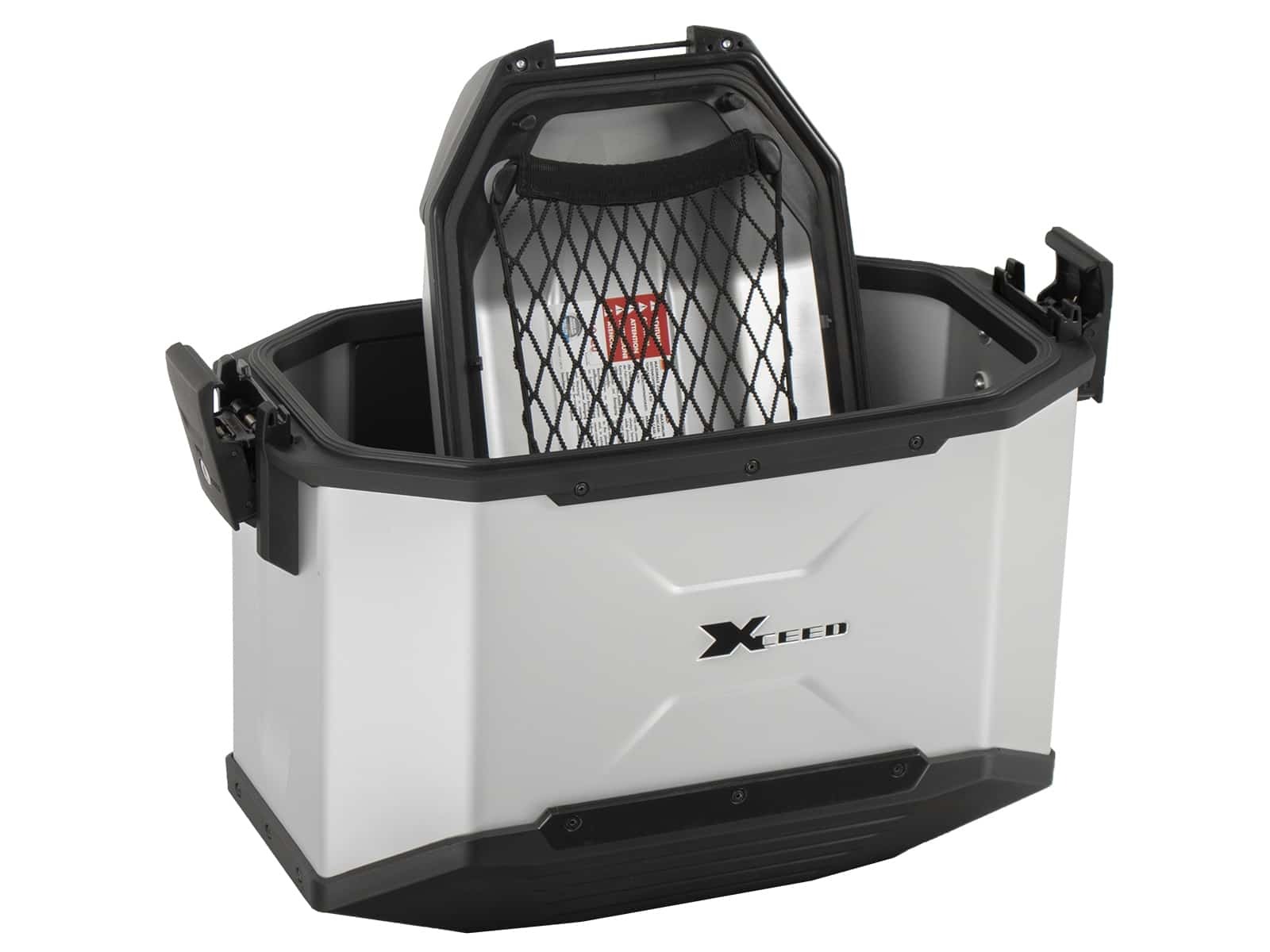 Valise Hepco & Becker Xceed 38 gauche - argent