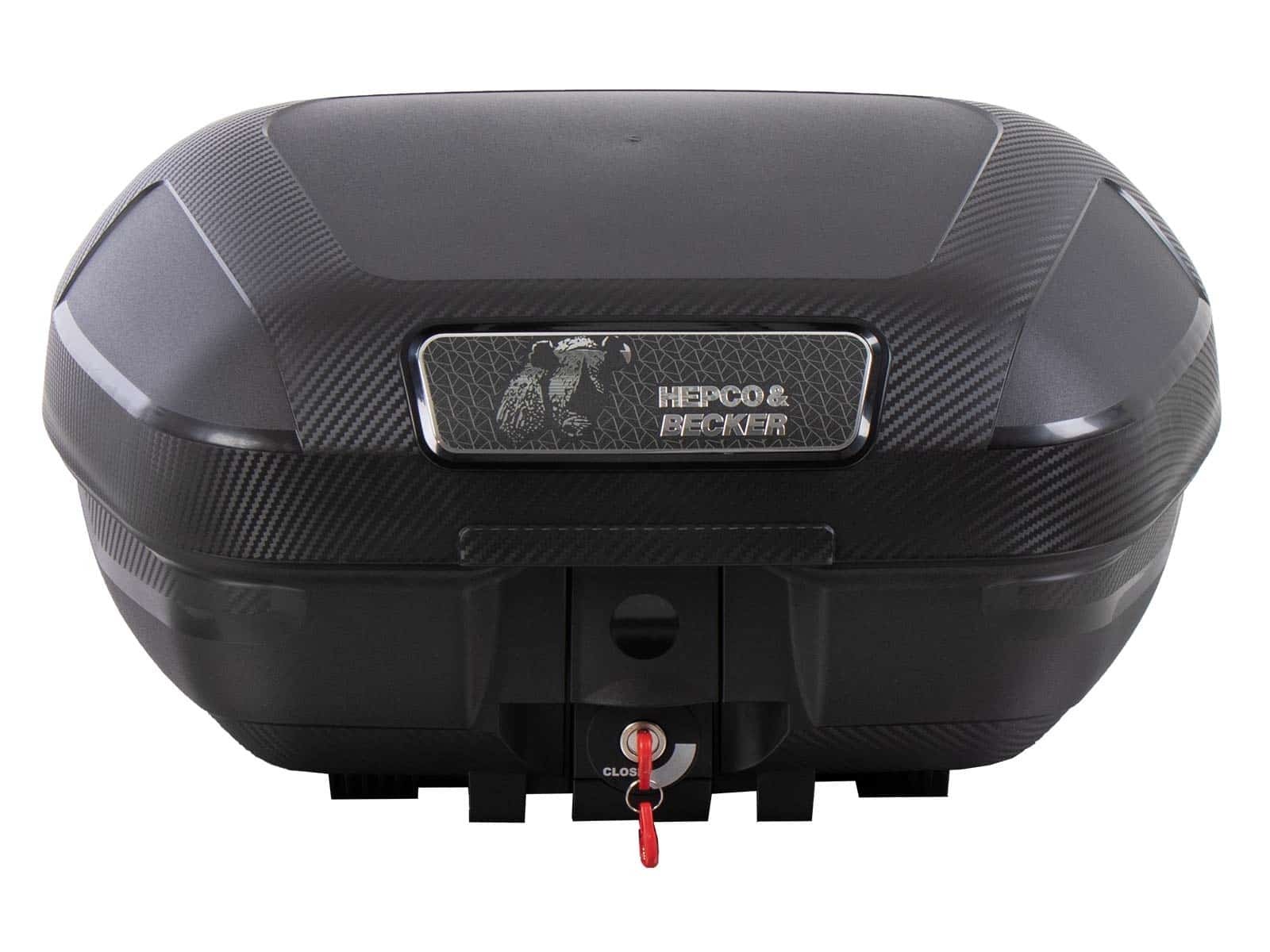 Top case Hepco & Becker Orbit 54 pour support Alurack - noir
