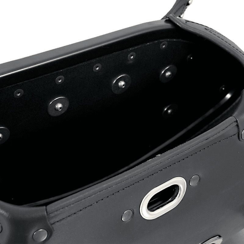 Valise Hepco & Becker Buffalo Big droite pour support tubulaires - noir