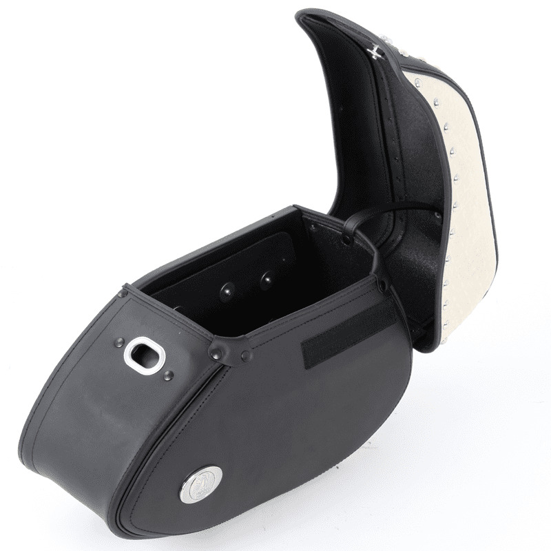 Valise Hepco & Becker Ivory droite pour support de tubulaire - noir/ivoire