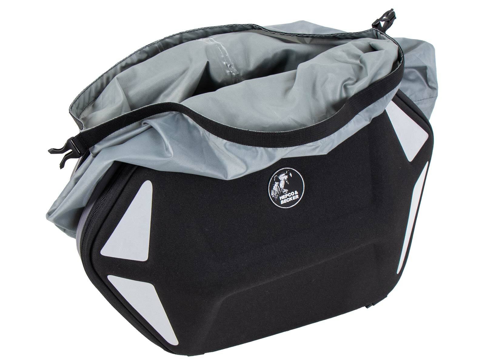 Sacoches cavalières Hepco & Becker Kit complet Royster Neo pour support C-Bow - noir