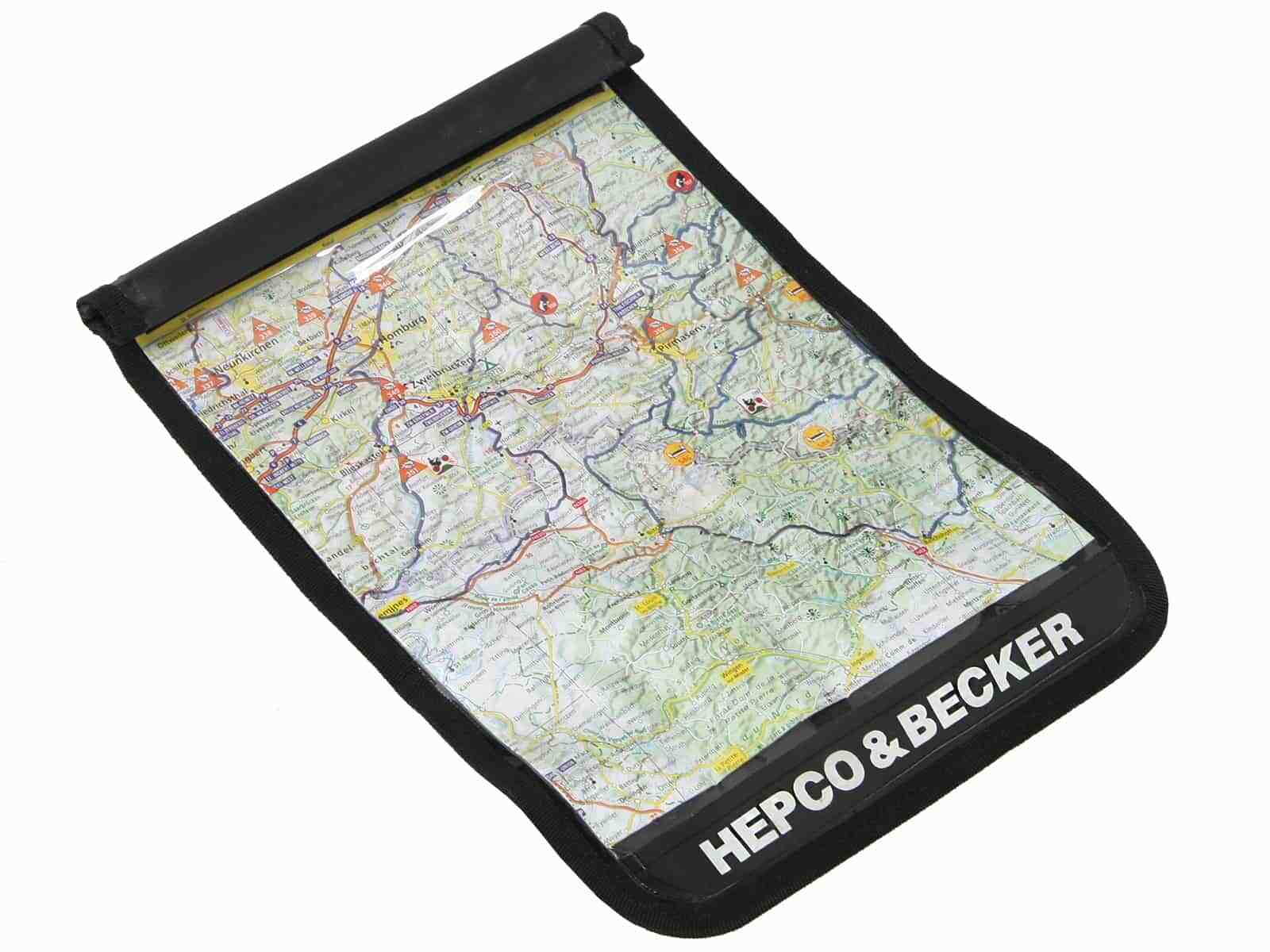Sacoche Hepco & Becker Pour carte de navigation A4 - noir