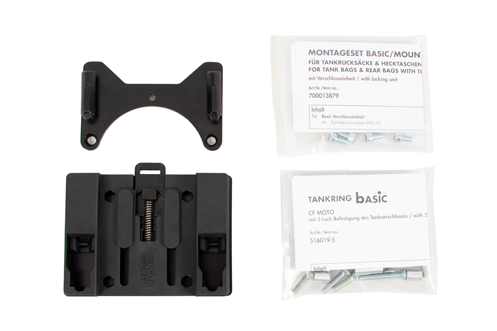 Anneau de réservoir Hepco & Becker Basic - 5 trous de fixation - CF Moto