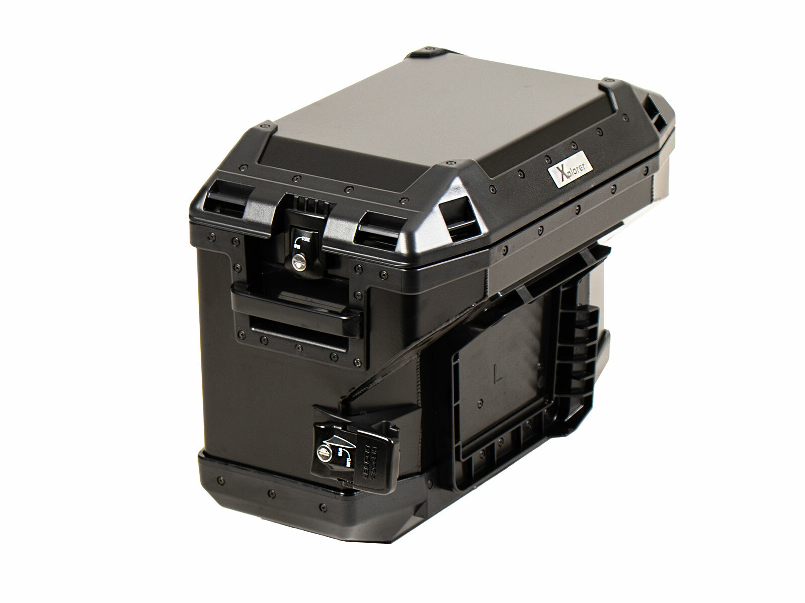 Valise Hepco & Becker Xplorer 37 gauche pour support cutout - noir