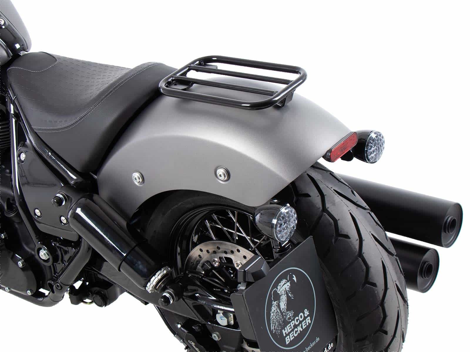 Porte Bagage Hepco & Becker Solorack - noir brillant