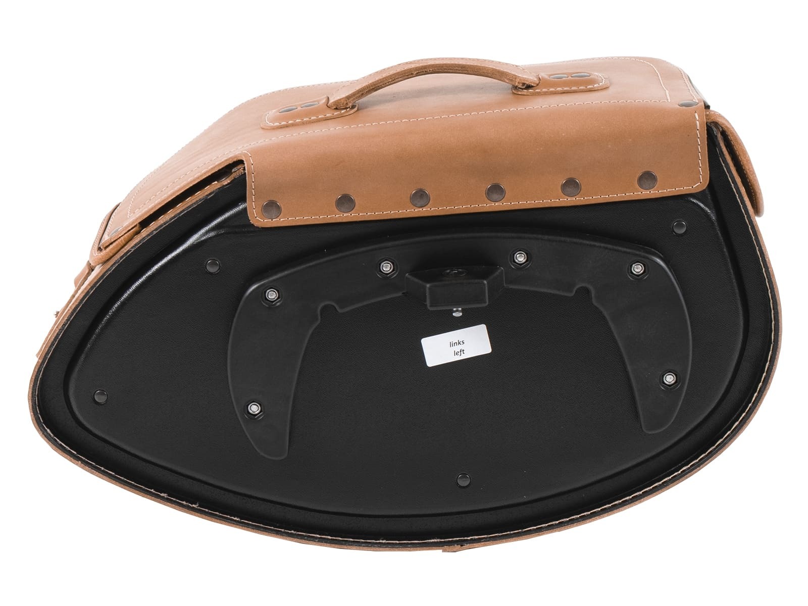 Valise Hepco & Becker Buffalo gauche pour support C-Bow - brun sable